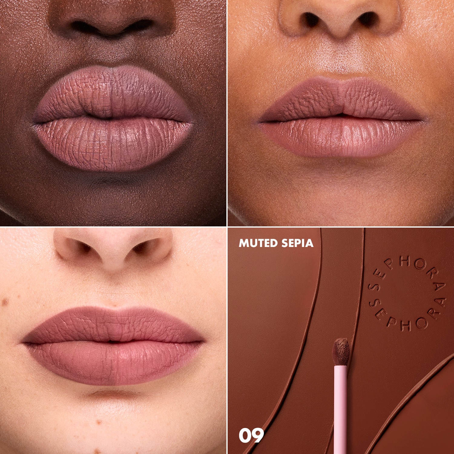 Matte To Tint Lipstick • 09 Muted Sepia