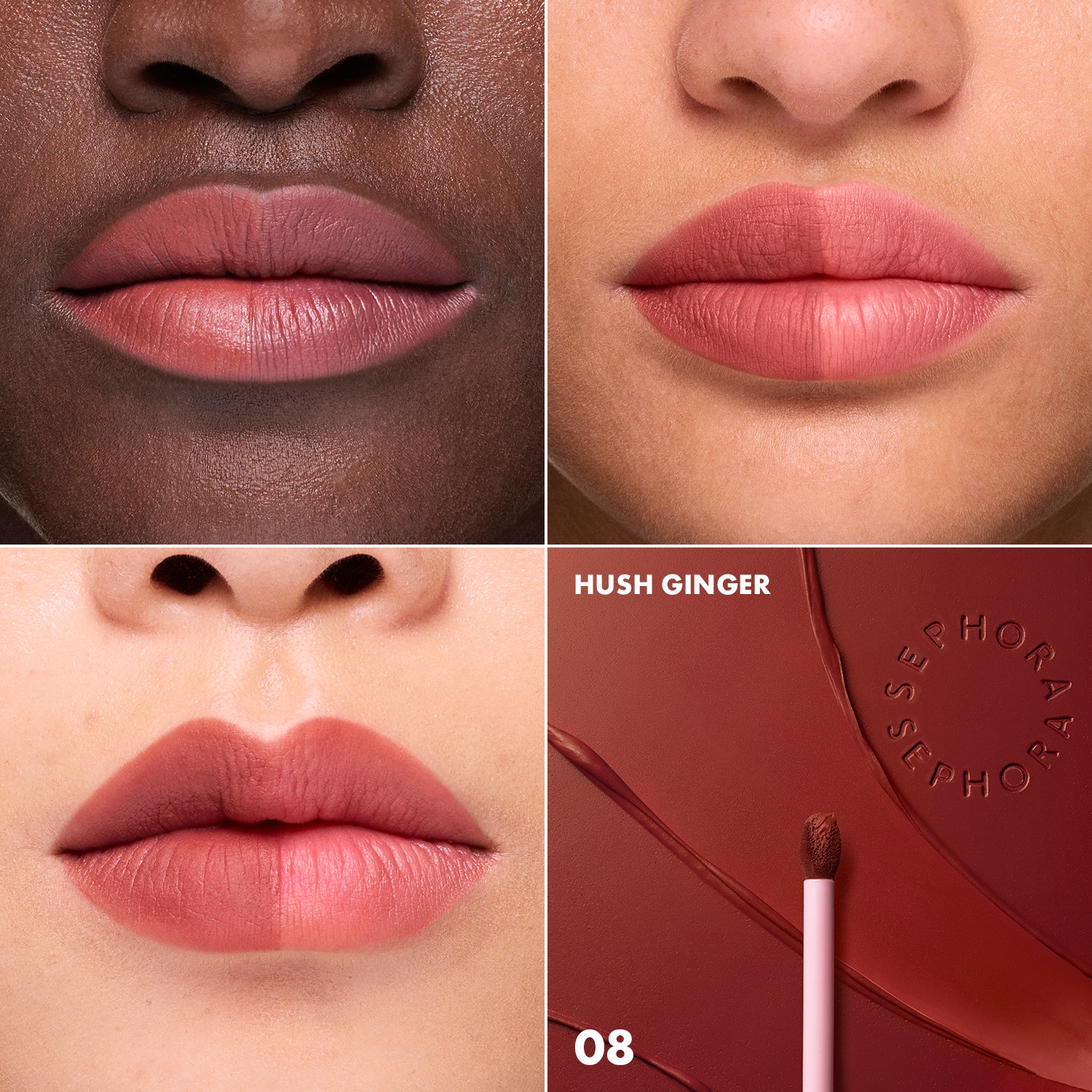 Matte To Tint Lipstick • 08 Hush Ginger