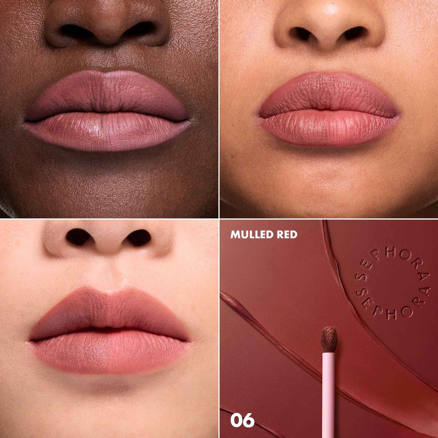 Matte To Tint Lipstick • 06 Mulled Red