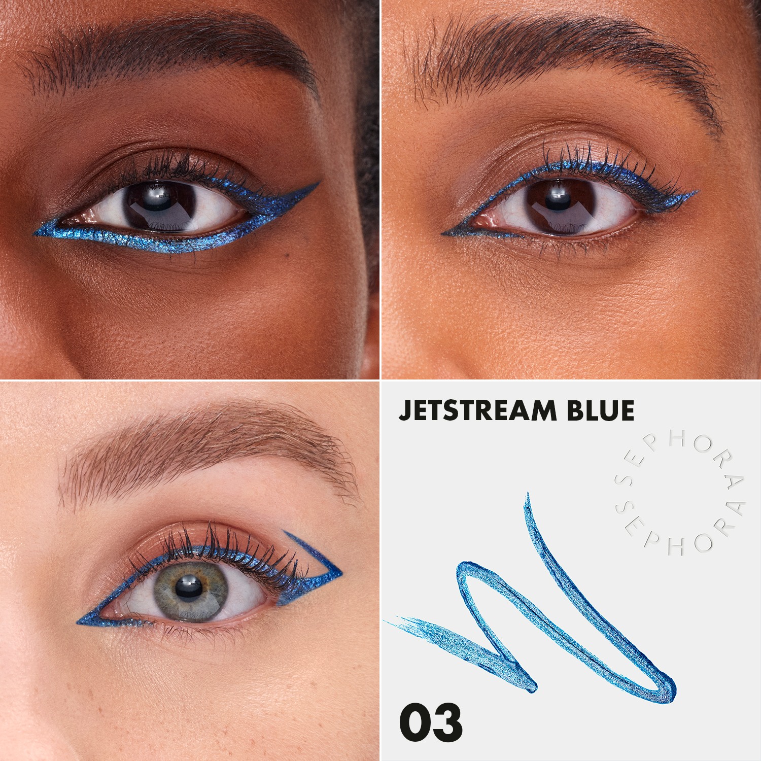 Special Effects 12H Eyeliner Metal Finish • 03 Jetstream Blue