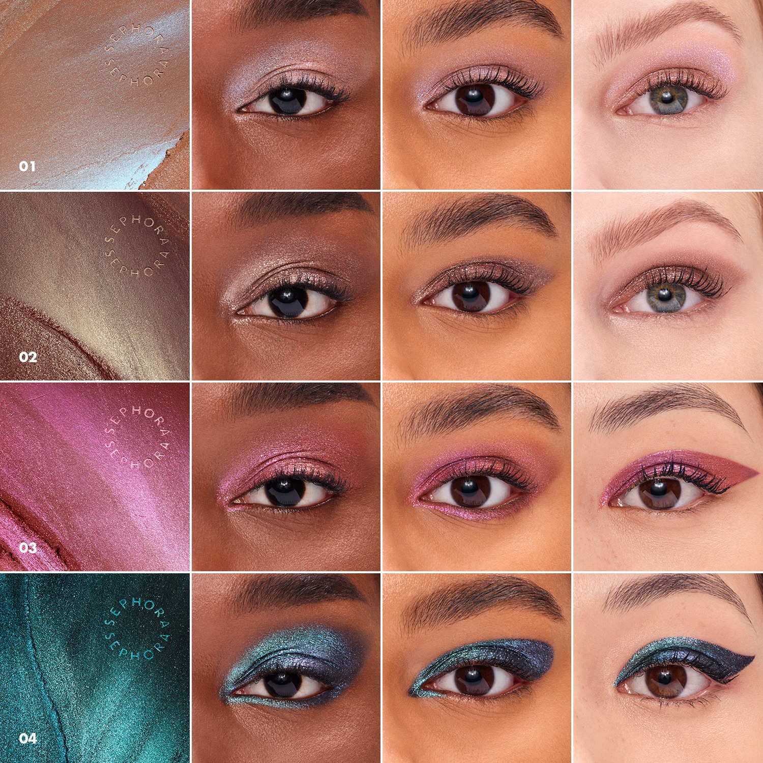 Special Effects Glitter Shadow • 02 Brown Flare