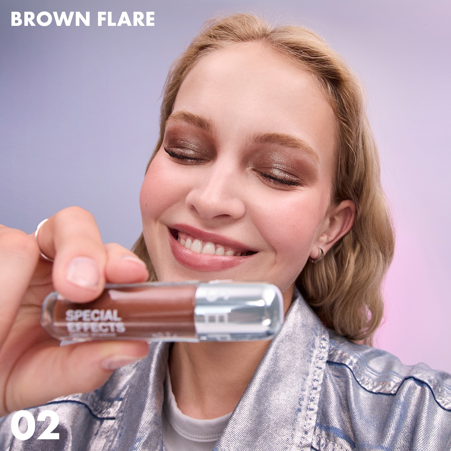 Special Effects Glitter Shadow • 02 Brown Flare
