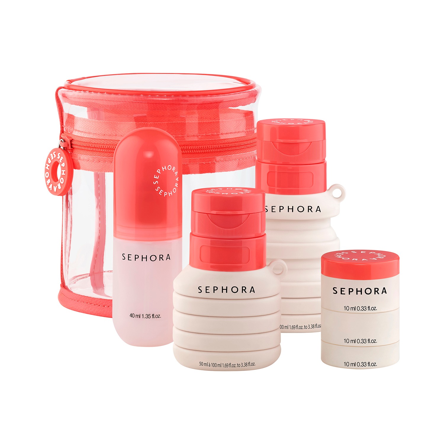 Travel Bottles Set • 6pc