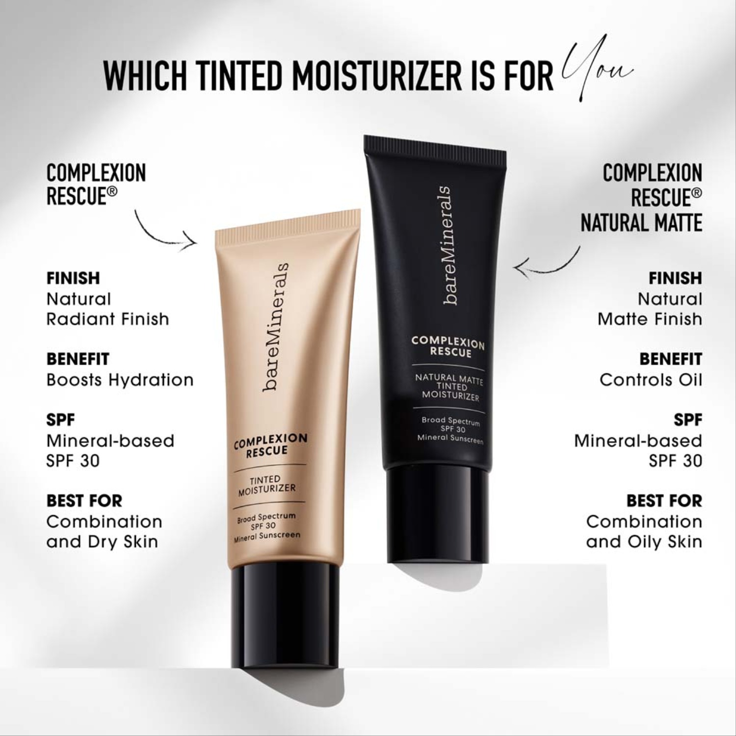 Complexion Rescue SPF30 Sunscreen Tinted Moisturizer • Chestnut 09