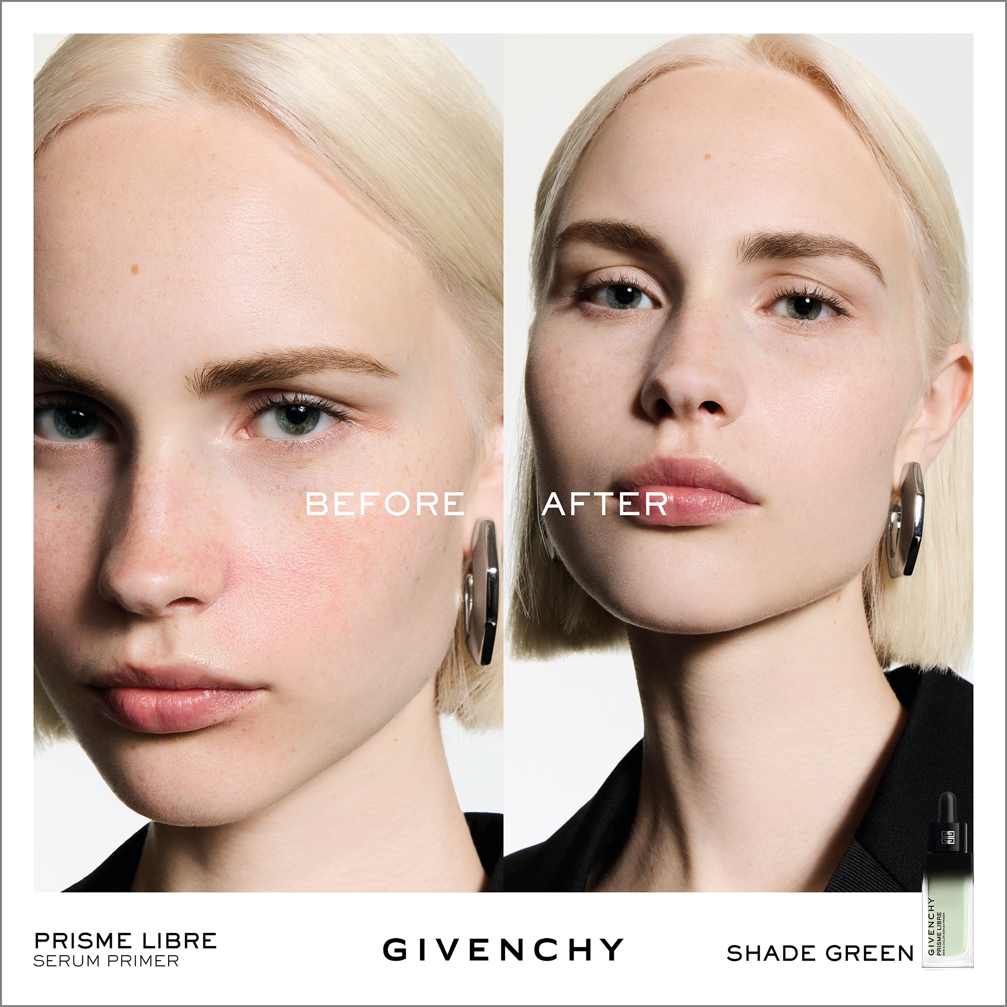 Prisme Libre Skin & Color Serum Primer • Green