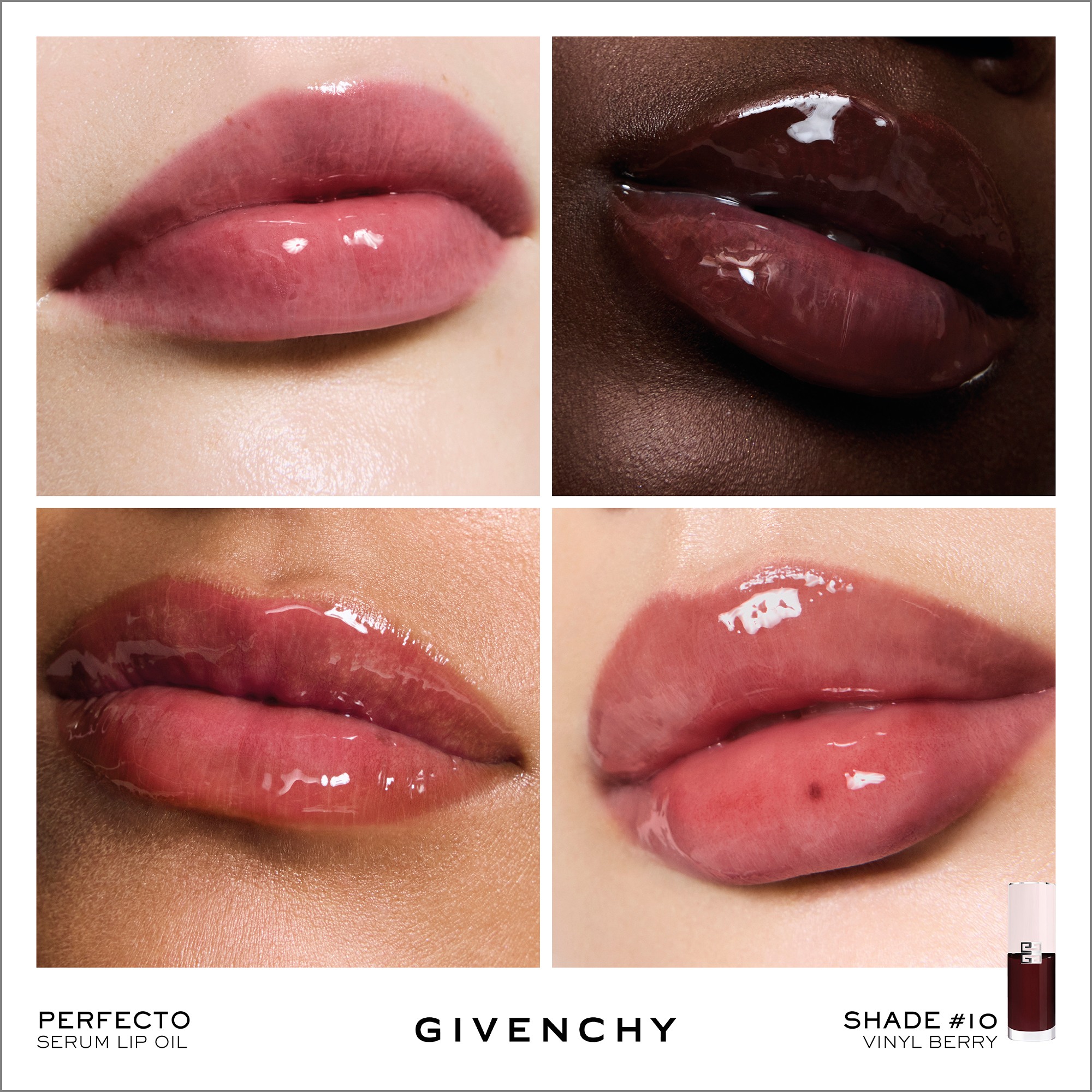 Perfecto Serum Lip Oil • Vinyl Berry