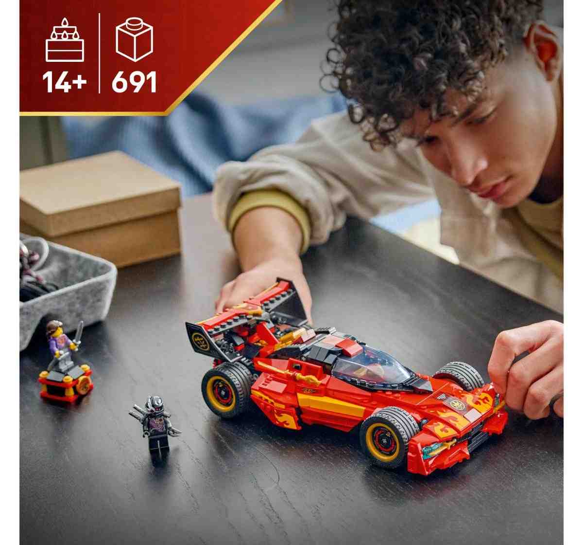 LEGO NINJAGO 71867 X-1 Ninja Charger 15th Anniversary with 3
