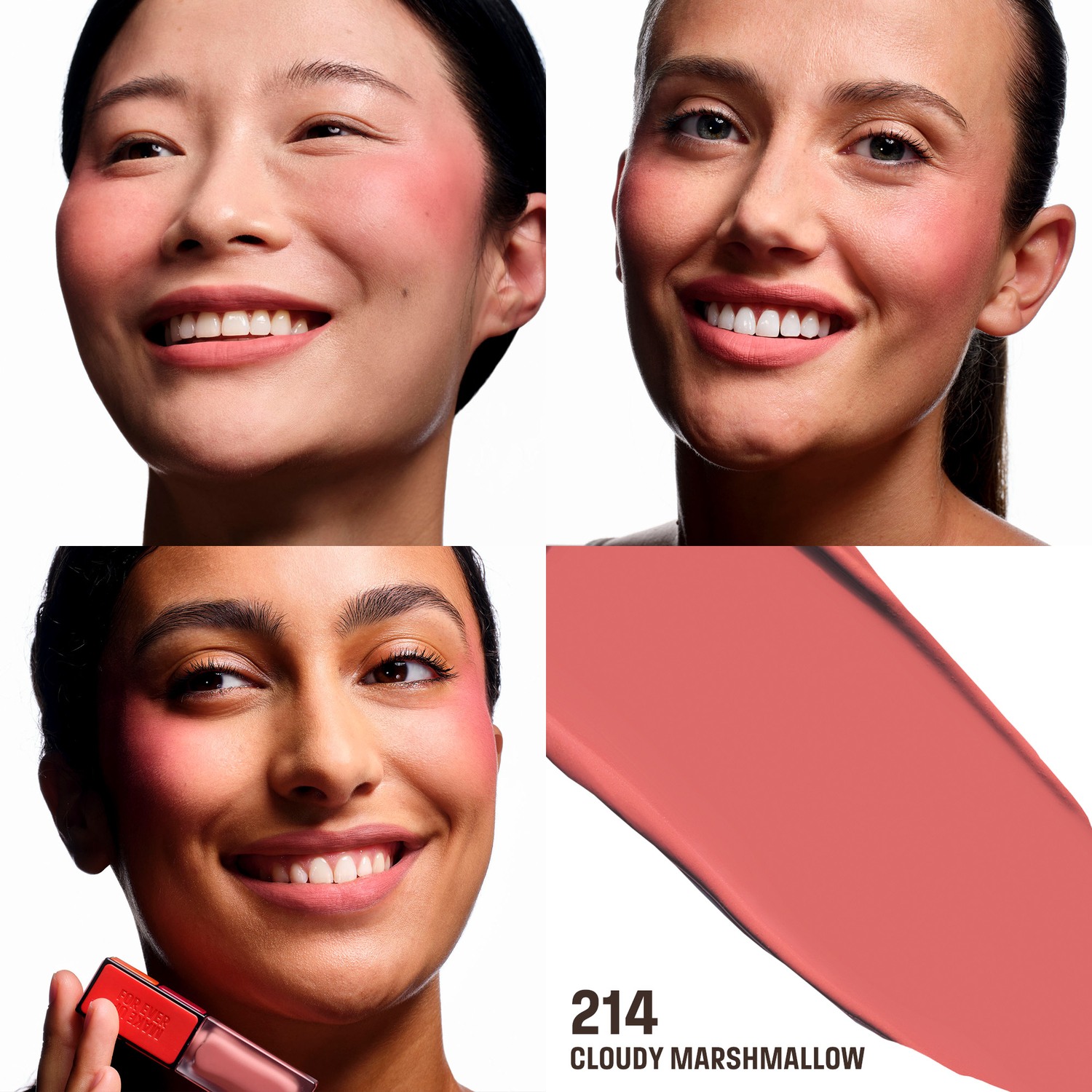 Artist Liquid Color Waterproof Liquid Blush For Lip + Cheek • 214 - Cloudy Marshmallow