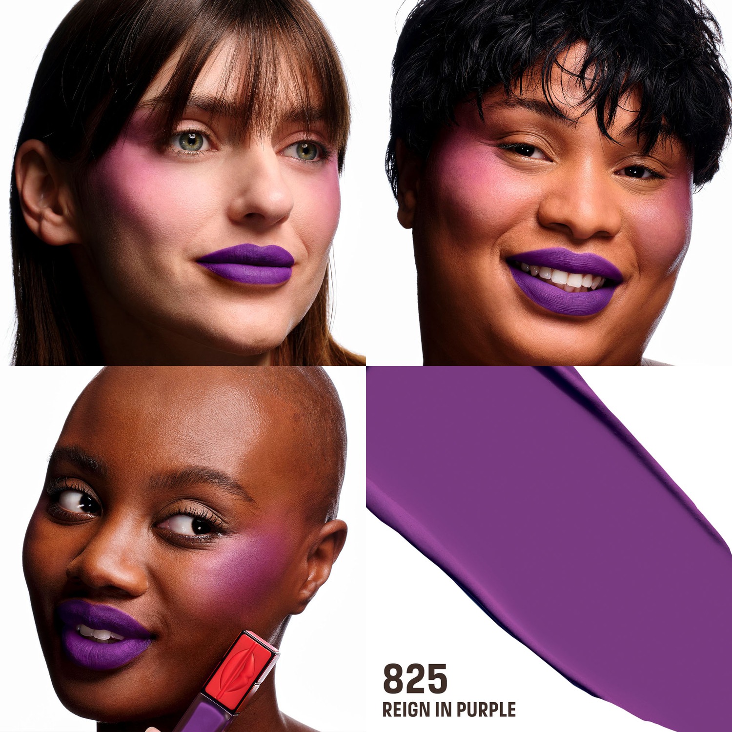 Artist Liquid Color Waterproof Liquid Blush For Lip + Cheek • 825 - Reign in Purple