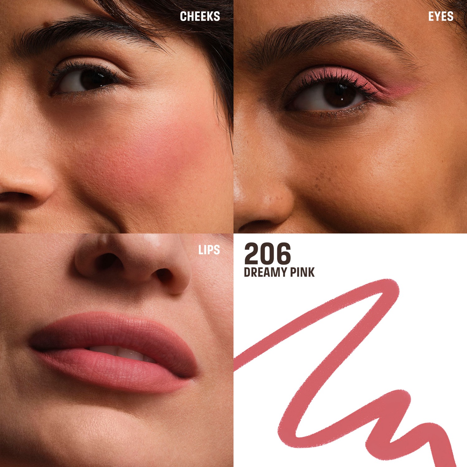 Artist Color Pencil Long Lasting Lip Liner • 206 - Dreamy Pink
