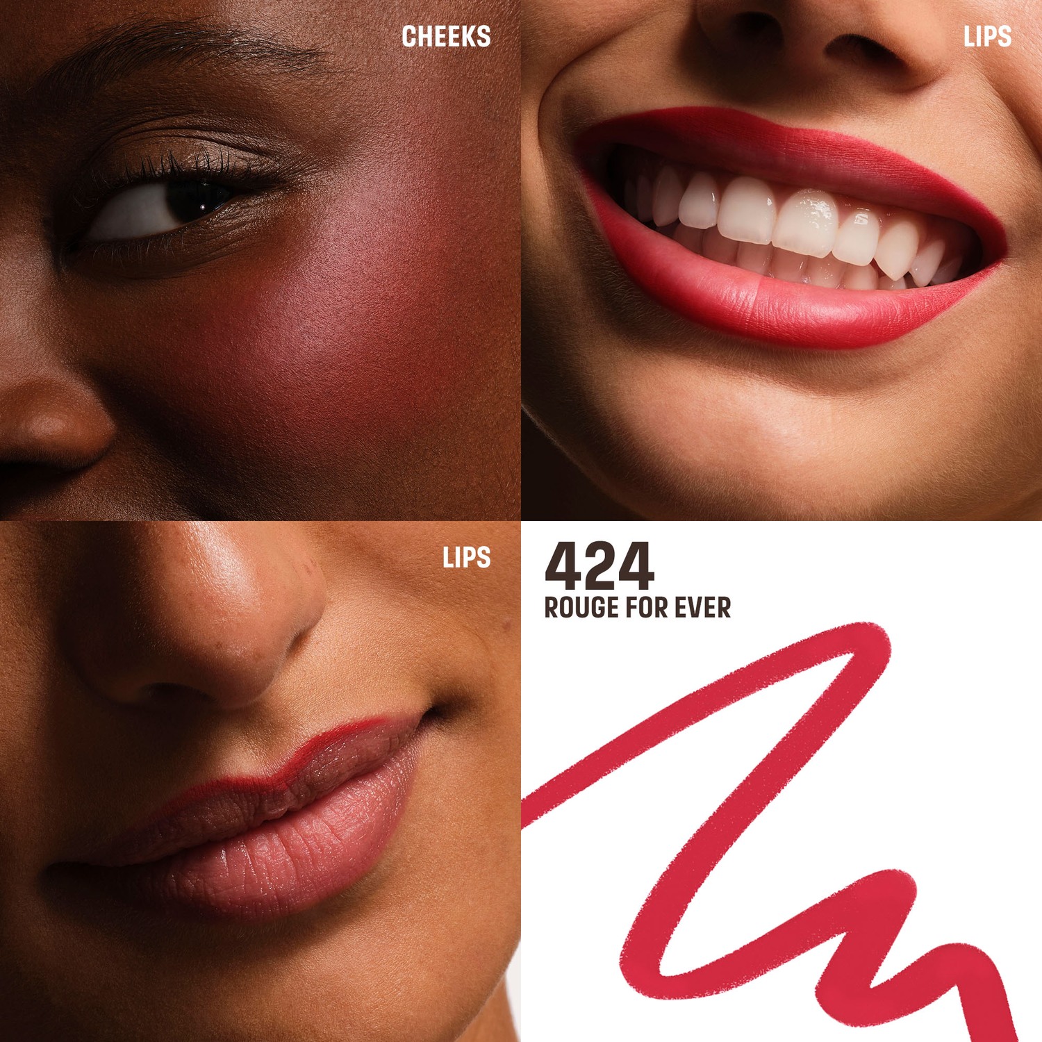 Artist Color Pencil Long Lasting Lip Liner • 424 - Rouge For Ever