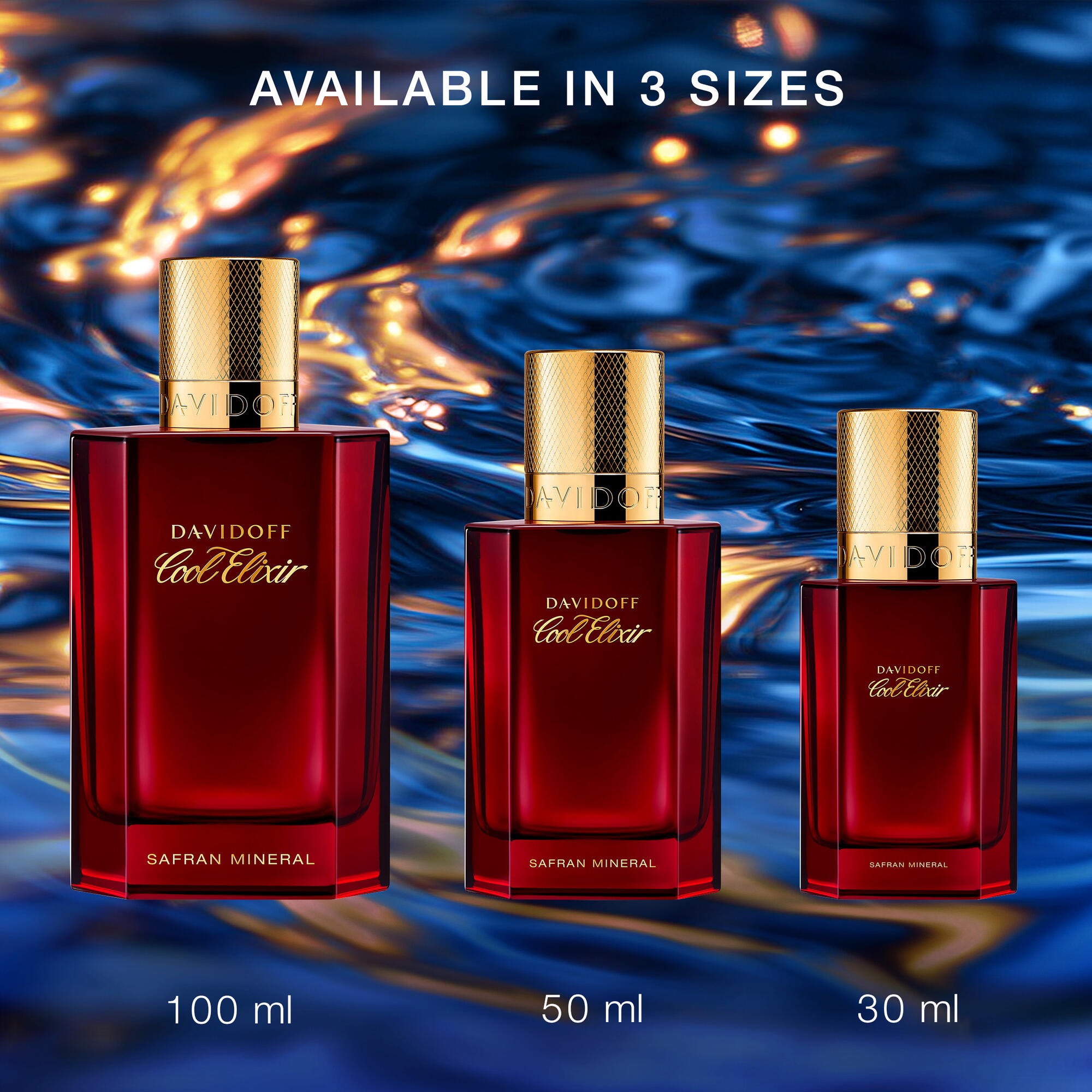 Elixir Safran Mineral Eau De Parfum intense for Men • 50ml