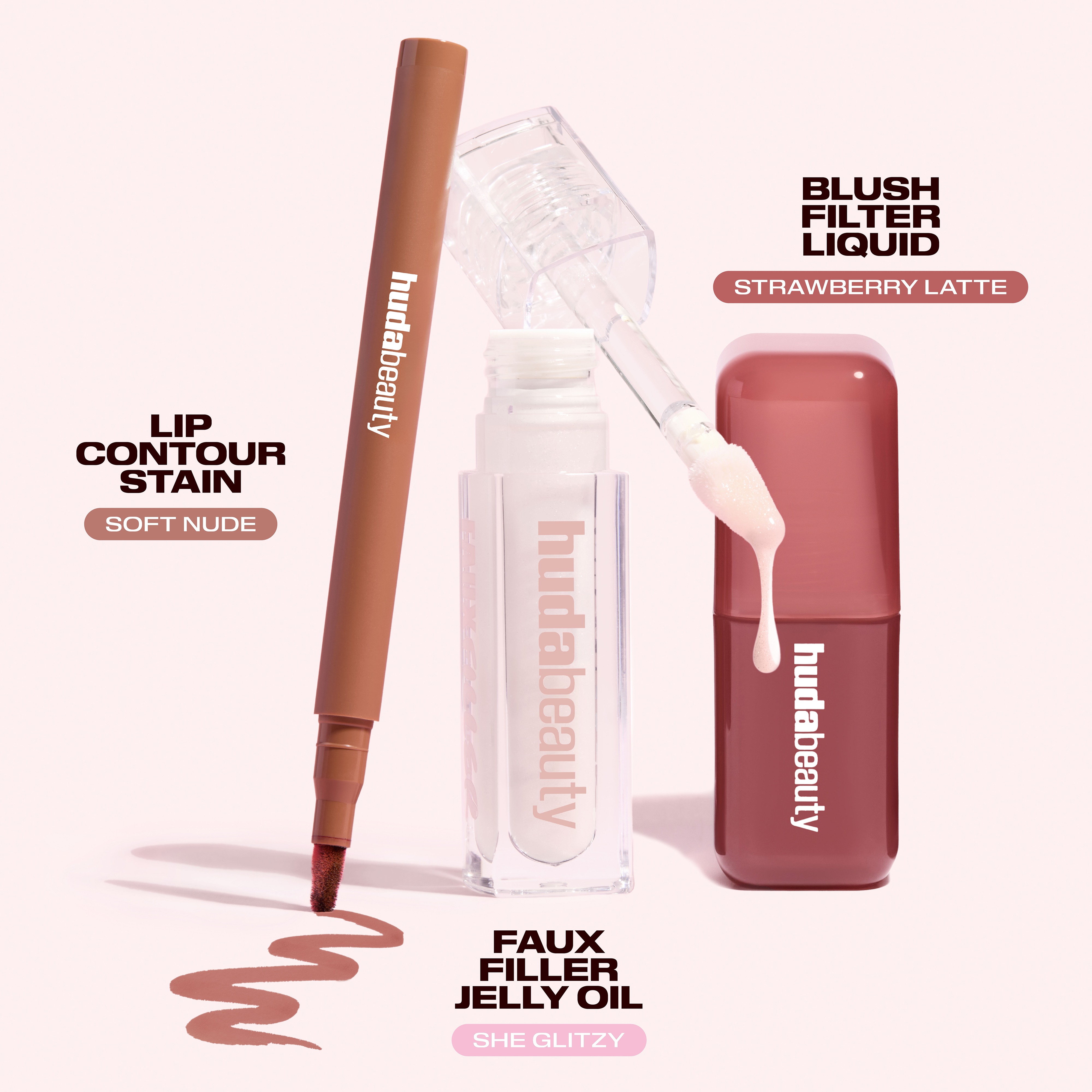 Lip And Cheek Blushed Nudes Kit • 9.4ml