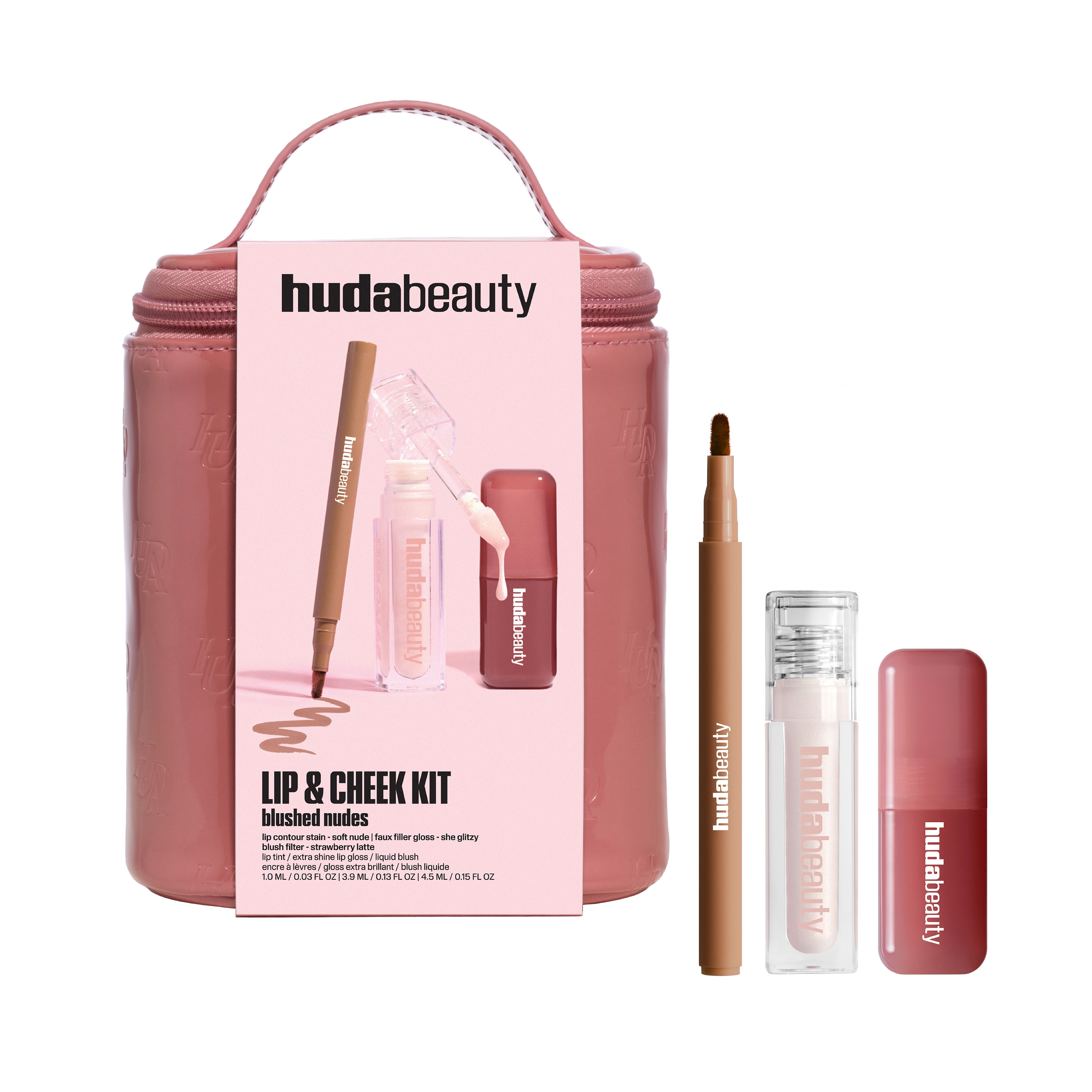 Lip And Cheek Blushed Nudes Kit • 9.4ml