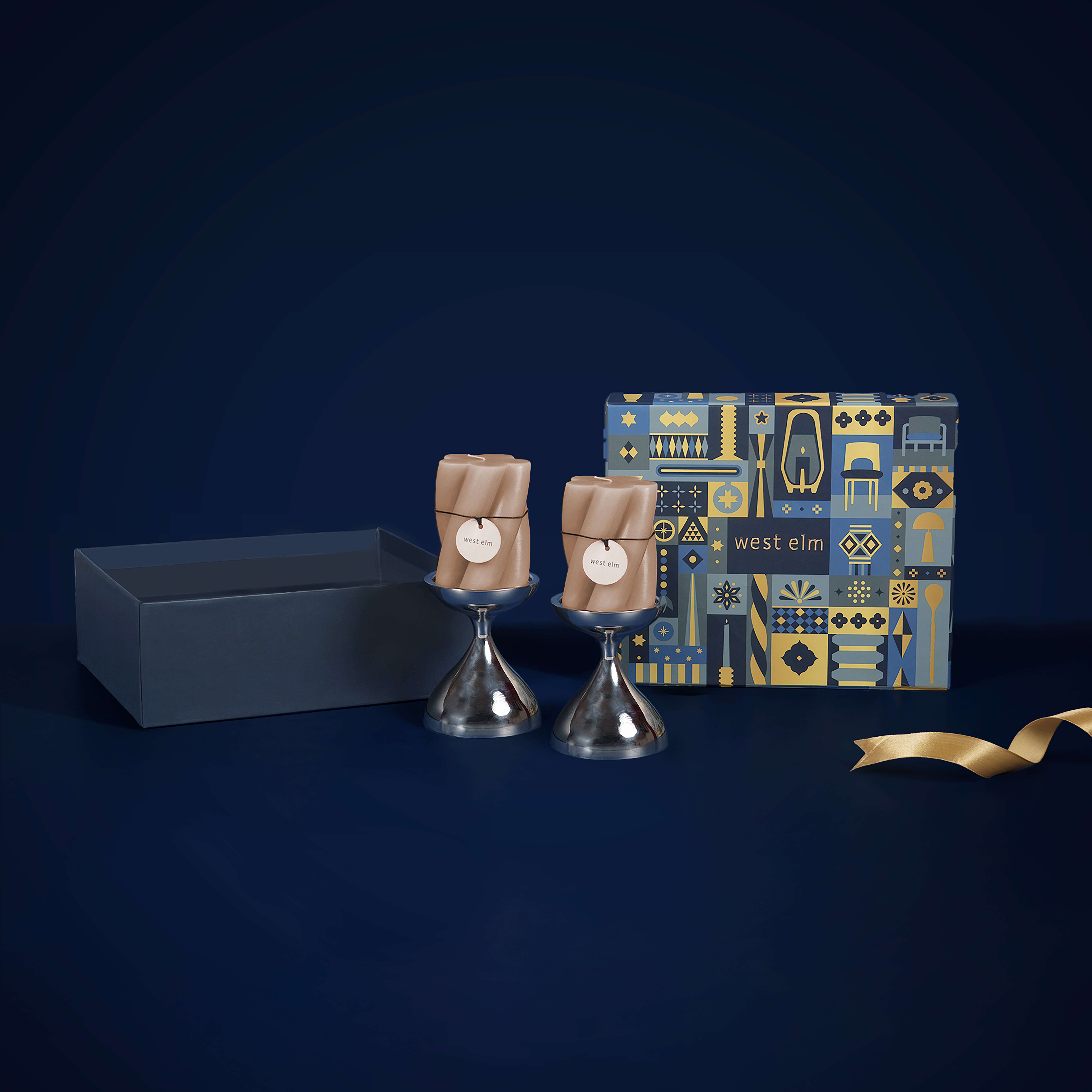 Kora Pillar Candle Gift Hamper