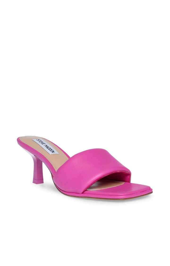 Snazzy Pink Heel Sandals