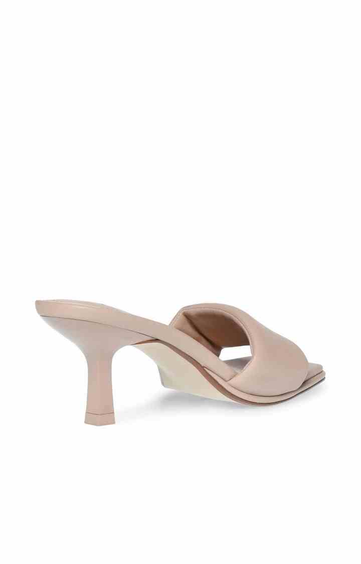 Snazzy Natural Heel Sandals