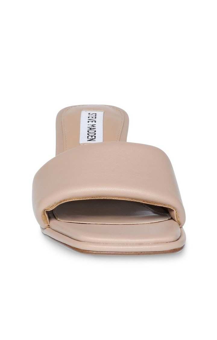 Snazzy Natural Heel Sandals