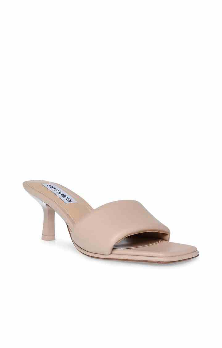 Snazzy Natural Heel Sandals