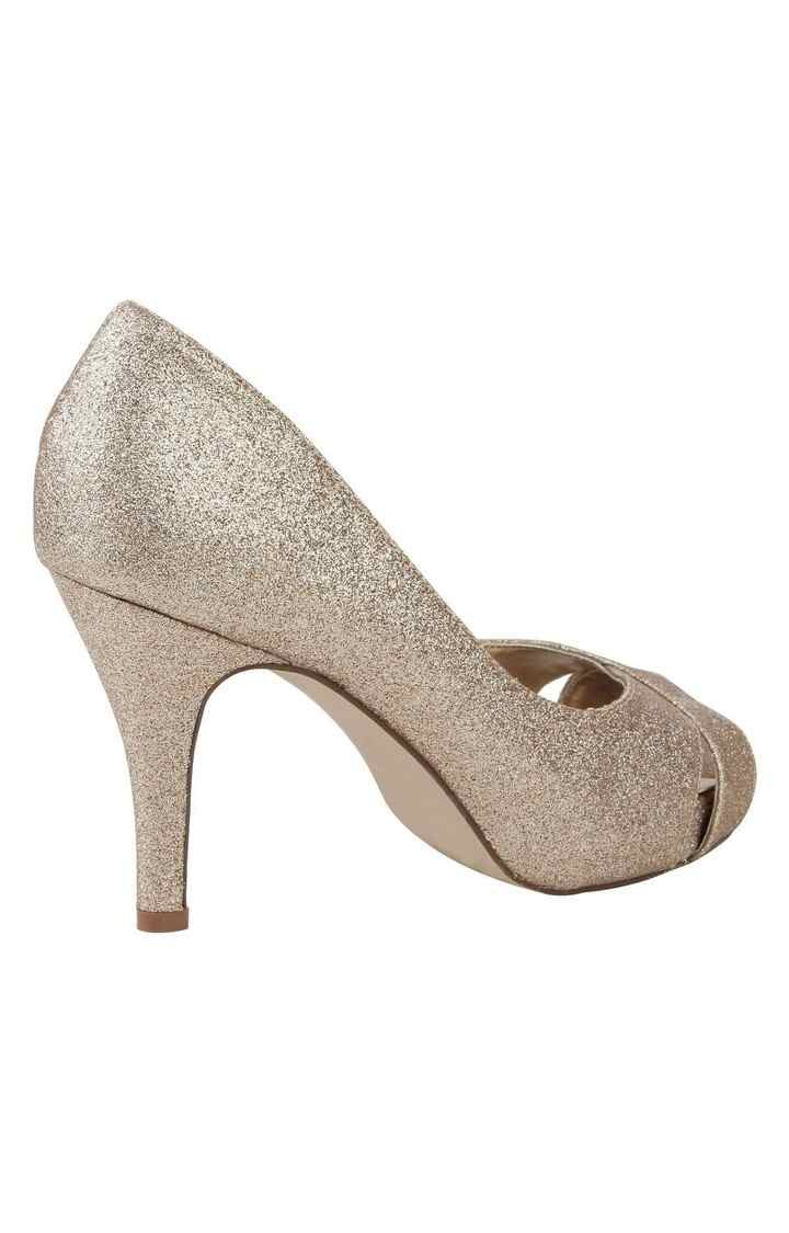 Gertiee Gold Pumps