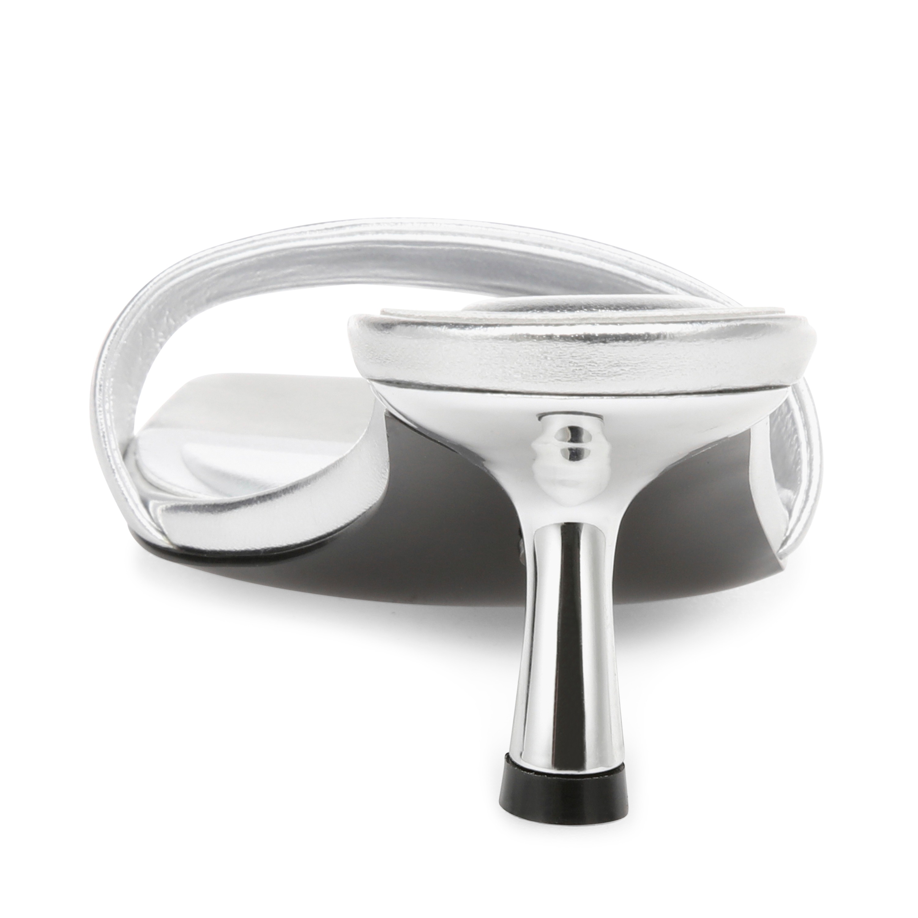Kovert Silver Heels Sandals