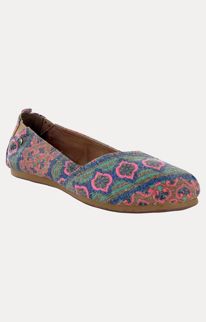 Pink and Blue Espadrilles