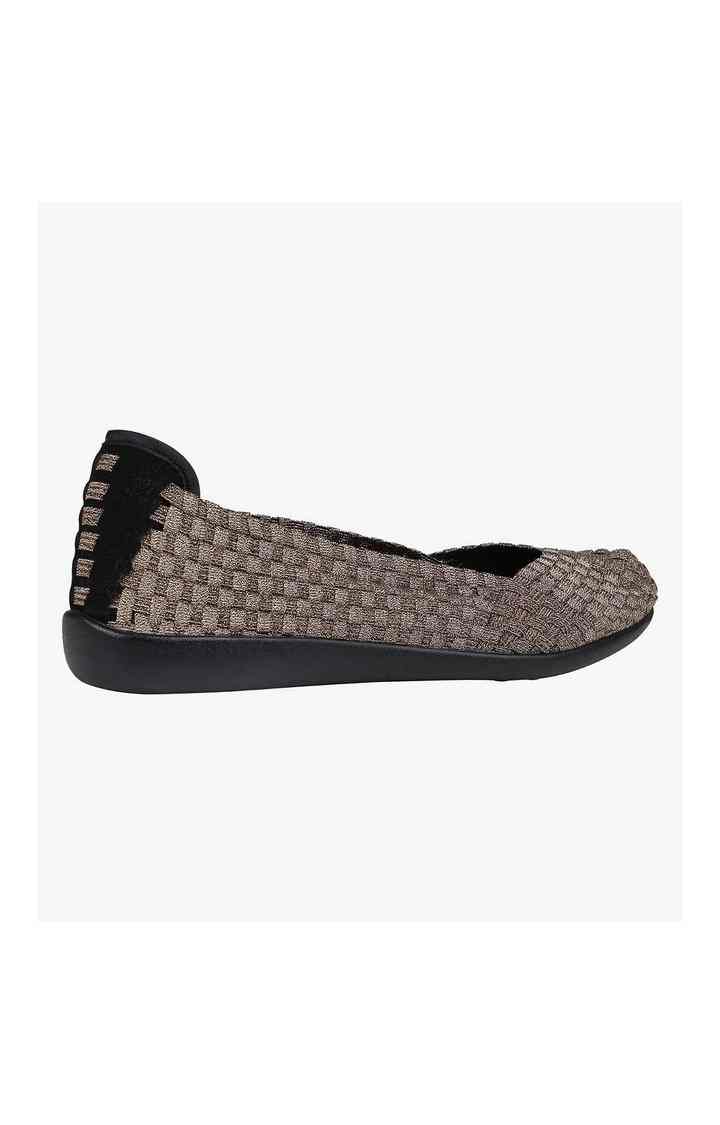 Criss Metallic Closed Flats & Ballerinas