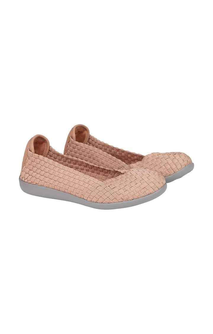 Criss Pink Closed Flats & Ballerinas