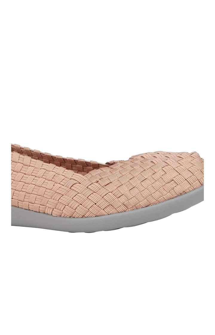 Criss Pink Closed Flats & Ballerinas