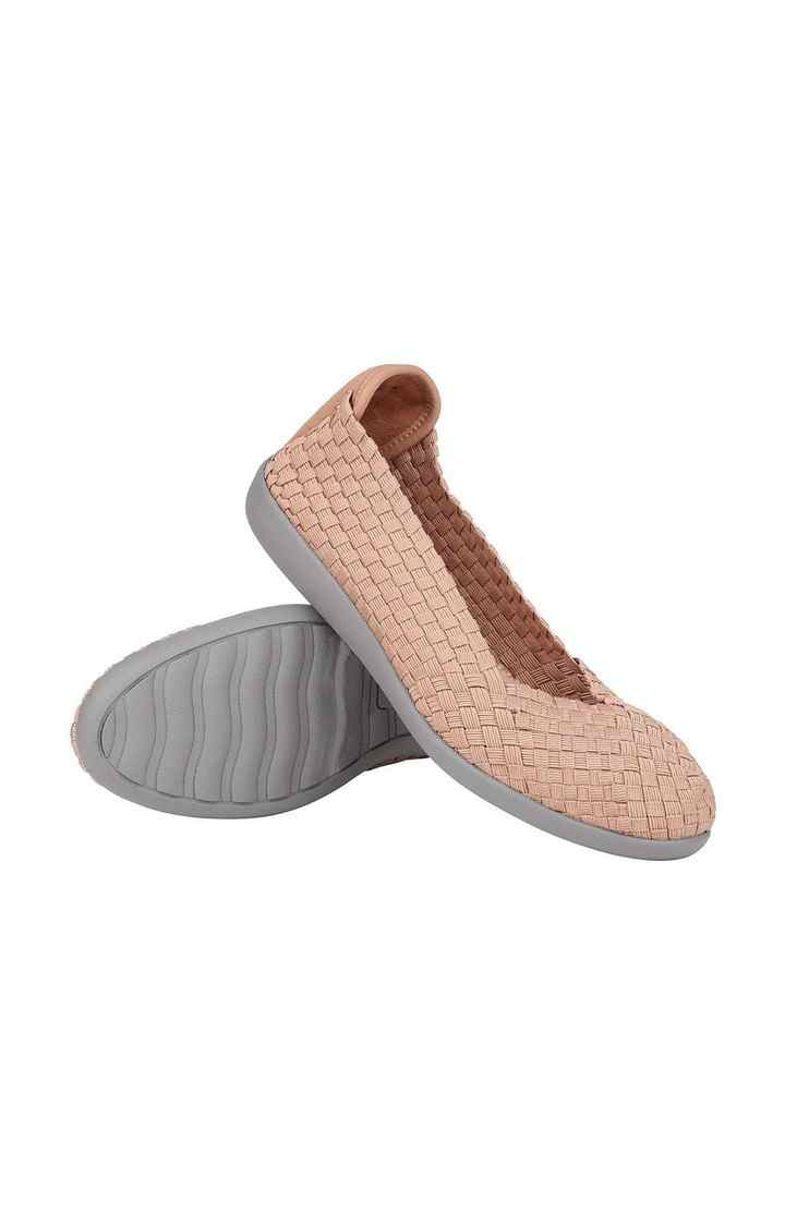 Criss Pink Closed Flats & Ballerinas