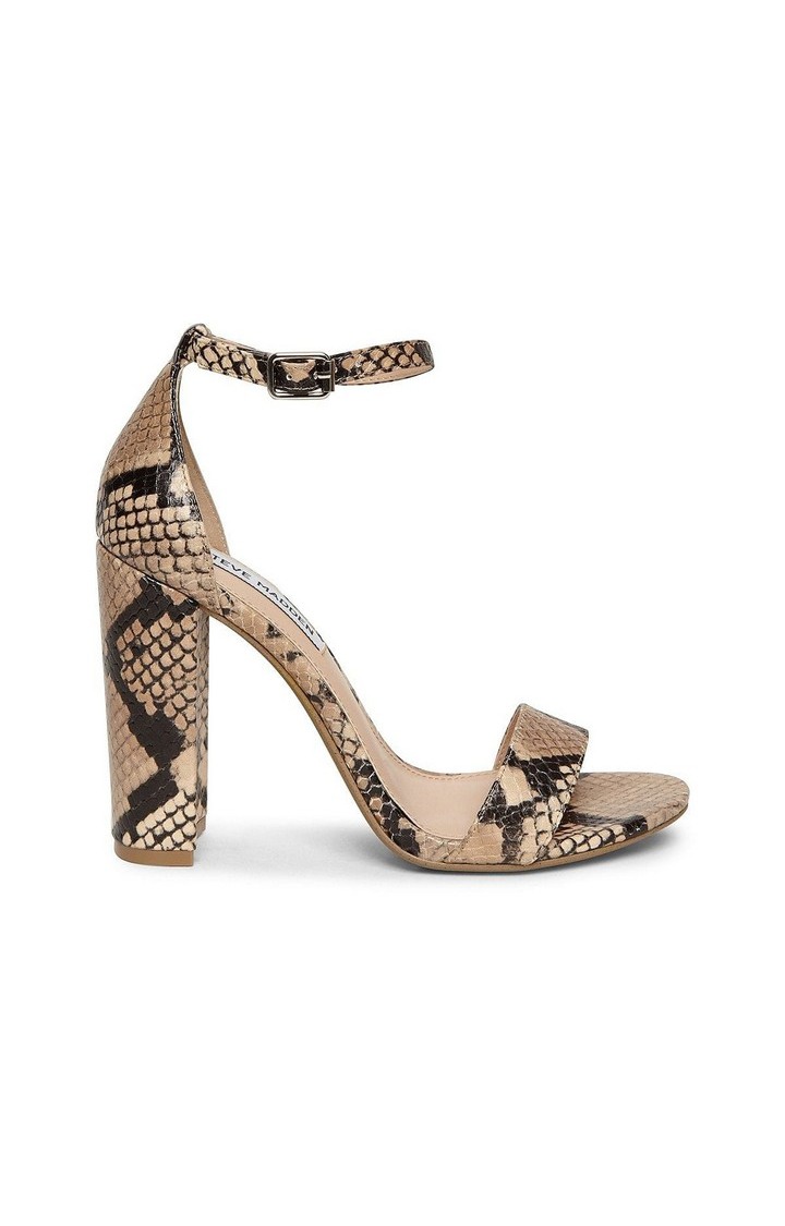 Carrson Natural Heel Sandals