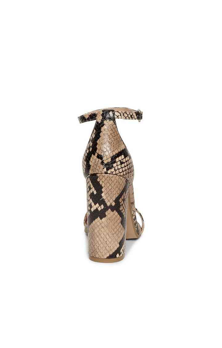 Carrson Natural Heel Sandals