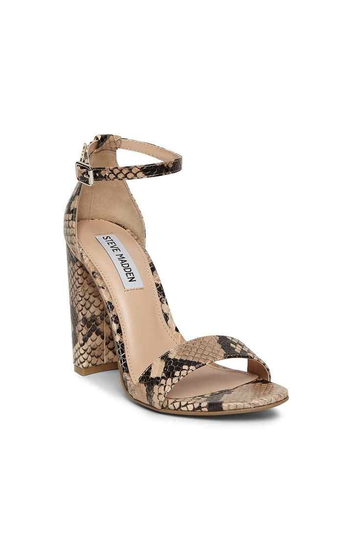Carrson Natural Heel Sandals