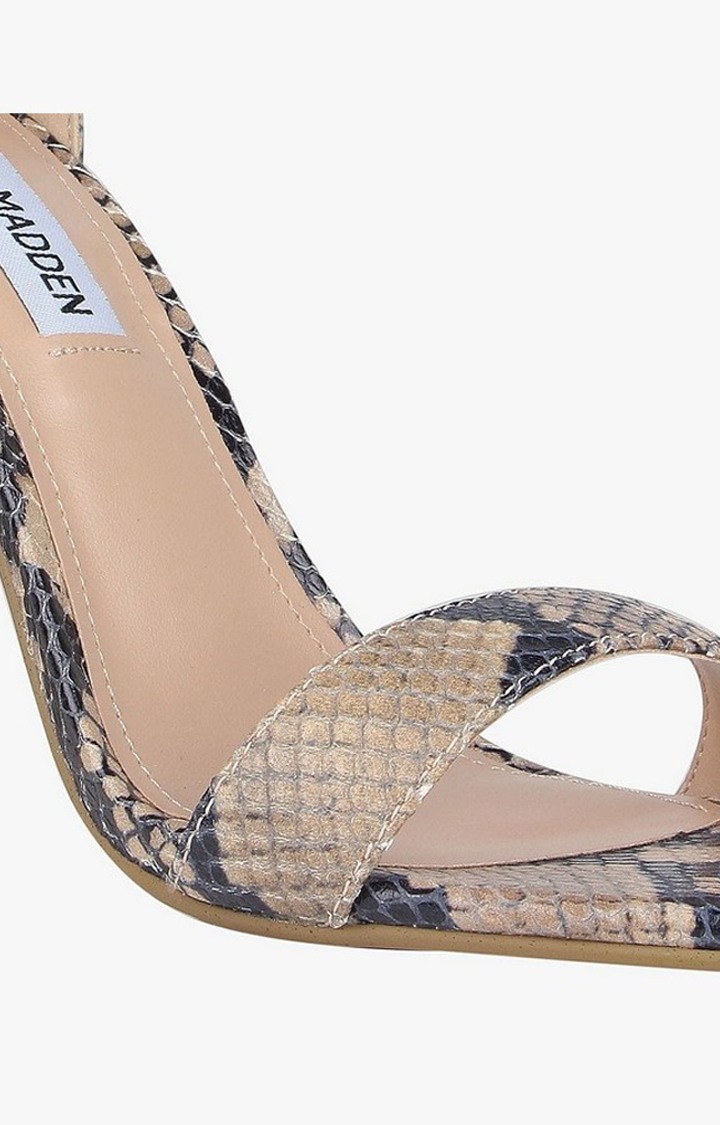 Carrson Brown Heel Sandals