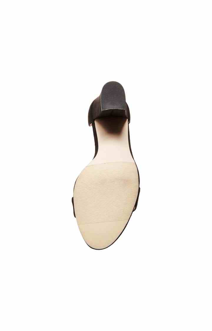 Beella Black Heel Sandals