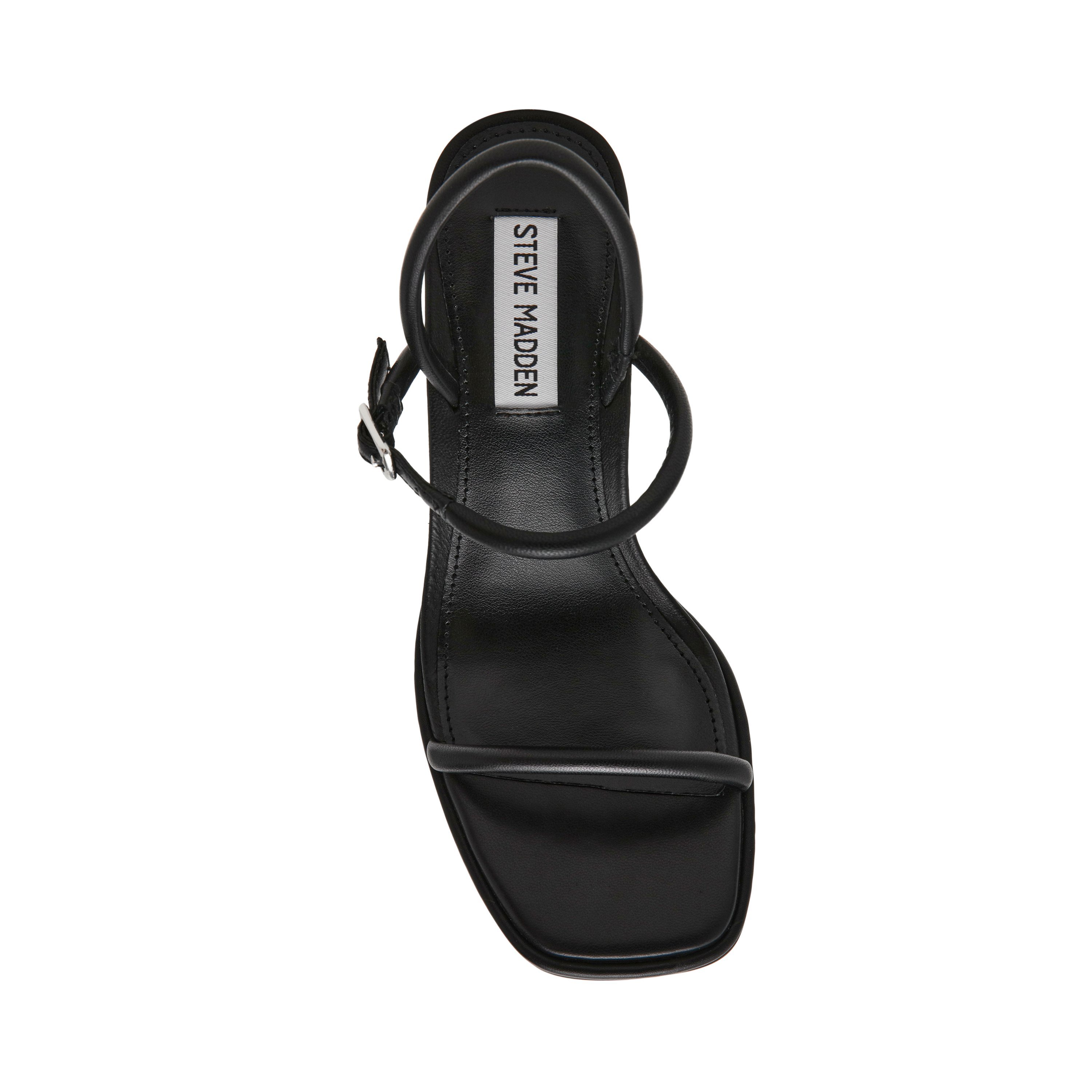 Zenn Black  Heels Sandals