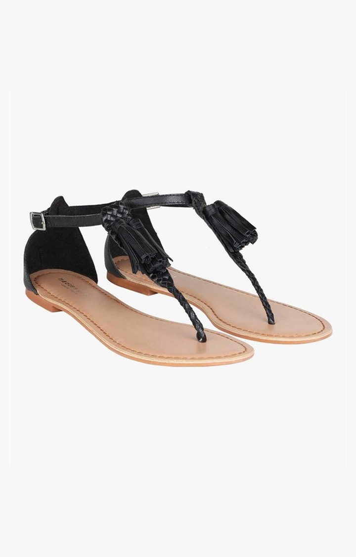 Juliet Black Flats