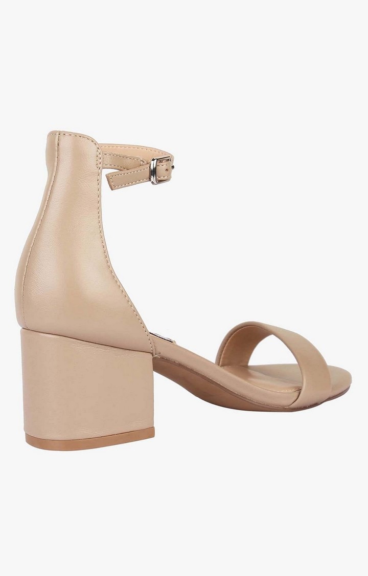Irenee Pink Heel Sandals
