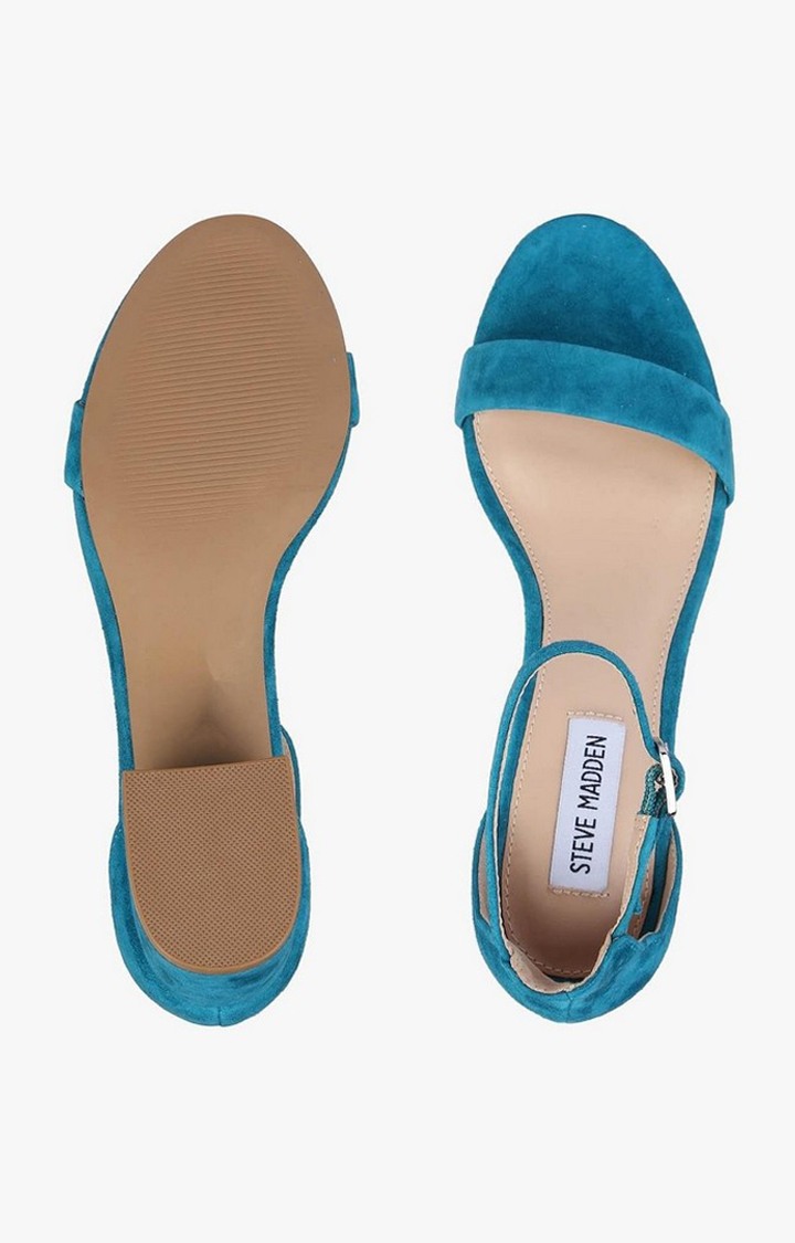 Irenee Blue Heel Sandals