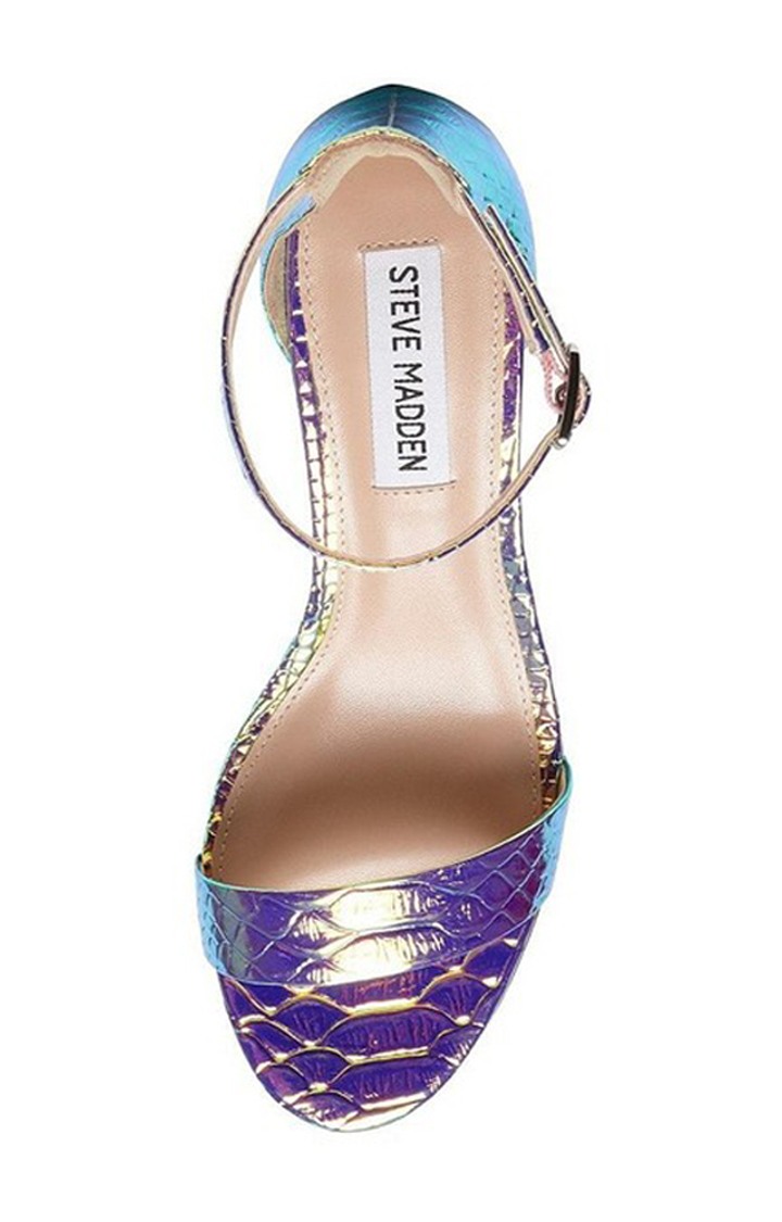 Irenee Blue Heel Sandals
