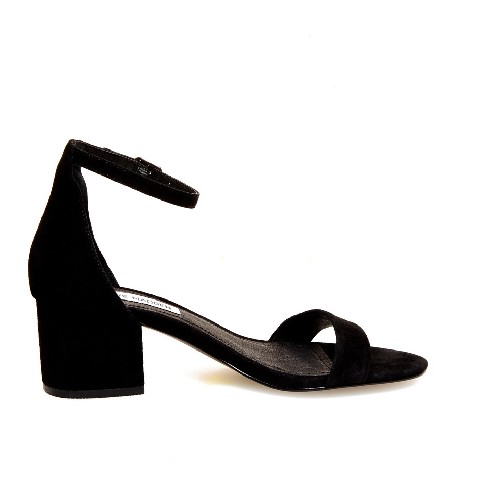 Irenee Black Heels Sandals