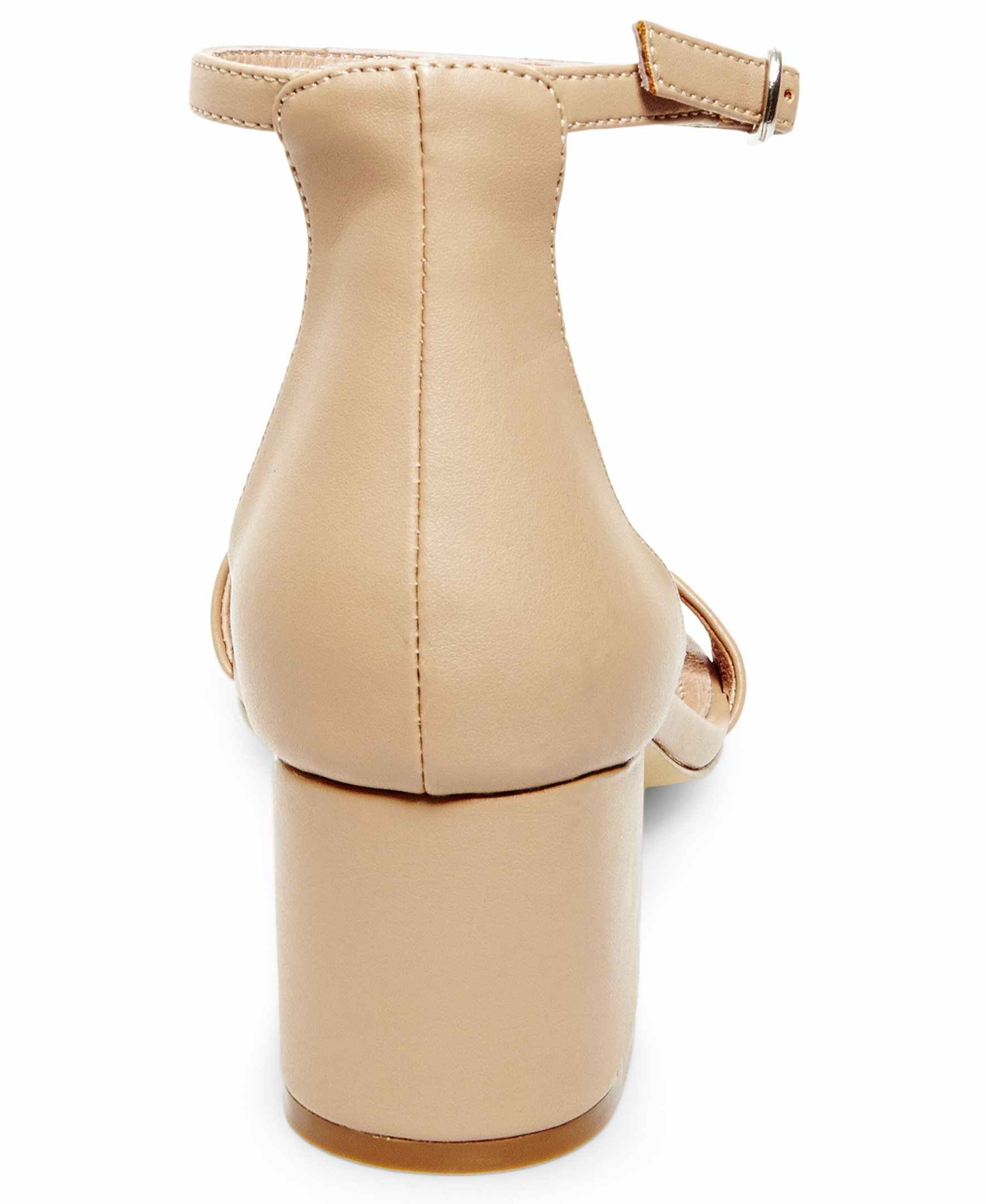 Irenee Tan Leather Heels Sandals