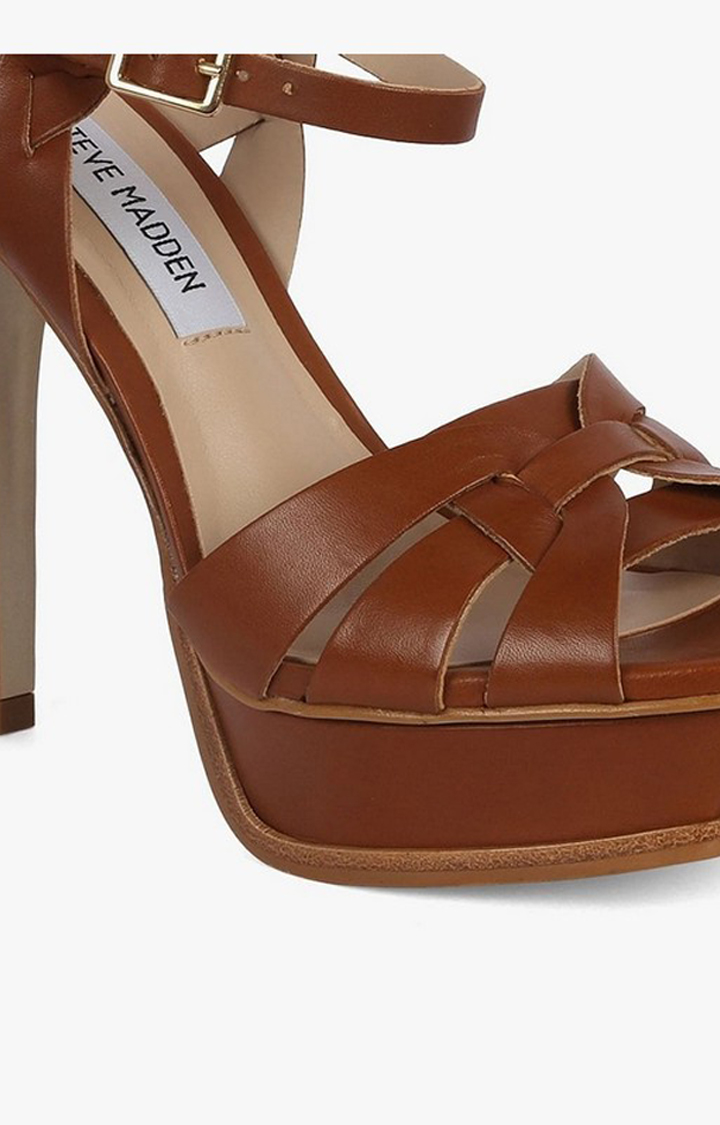 Kananda Red Heel Sandals