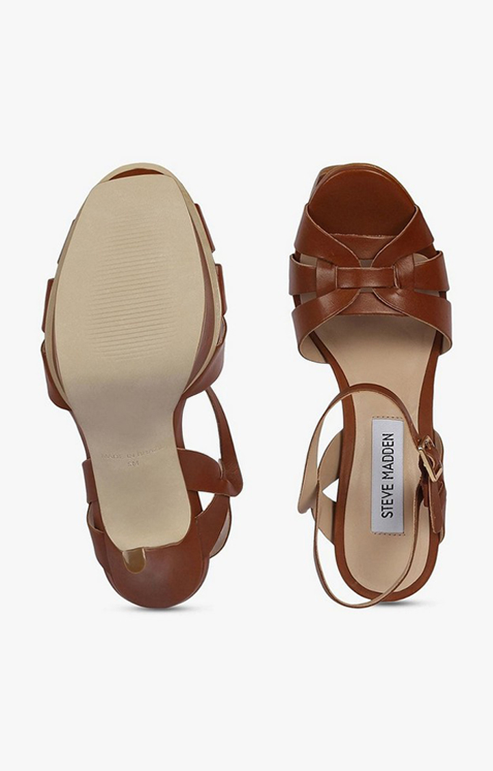 Kananda Red Heel Sandals