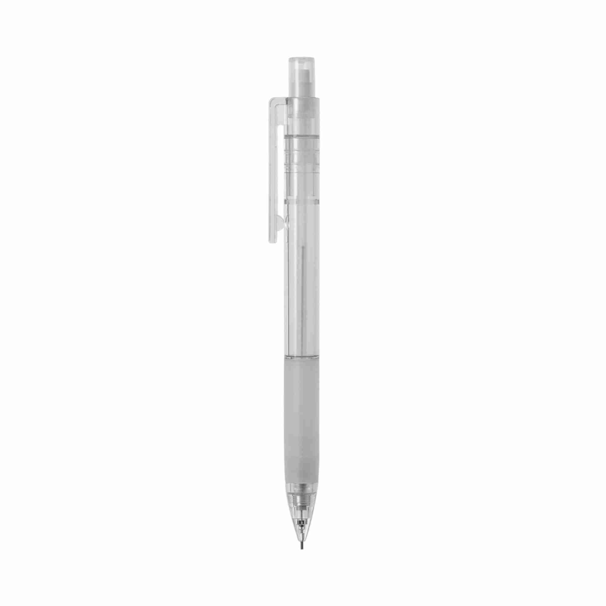 POLYCARBONATE SHARP PENCIL W/RUBBER GRIP