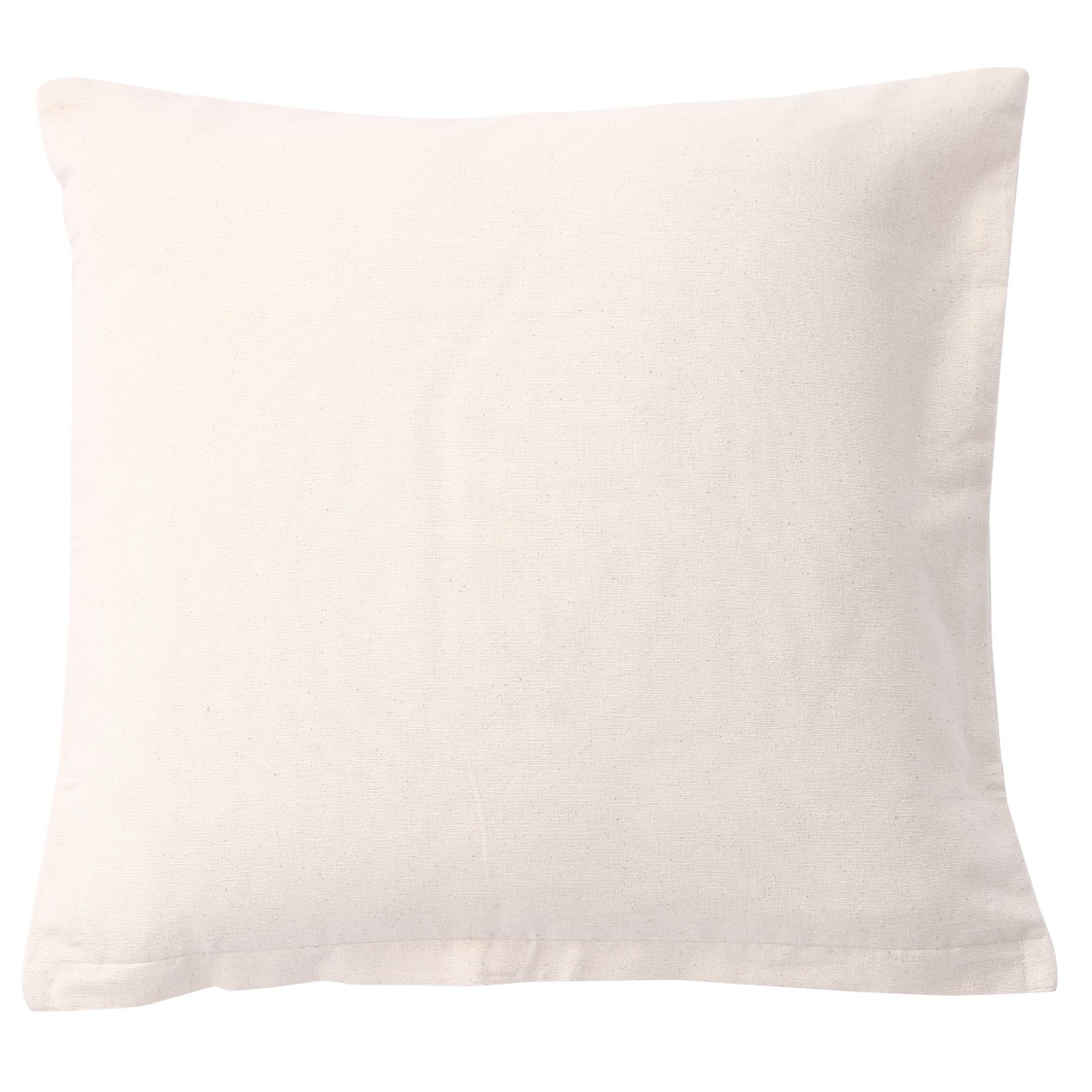 INDIAN ORGANIC COTTON HANDWOVEN CUSION COVER ECRU