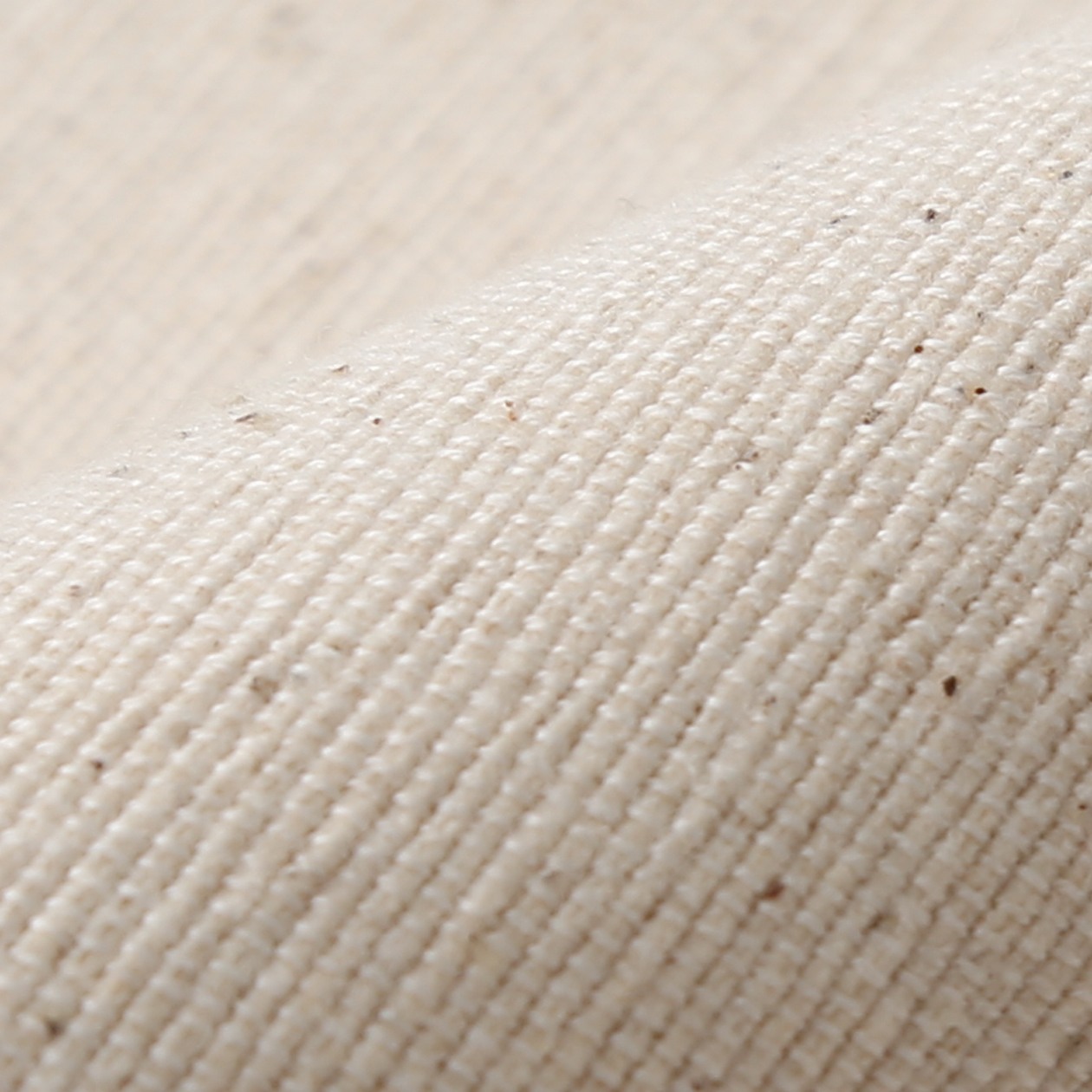 INDIAN ORGANIC COTTON HANDWOVEN CUSION COVER ECRU