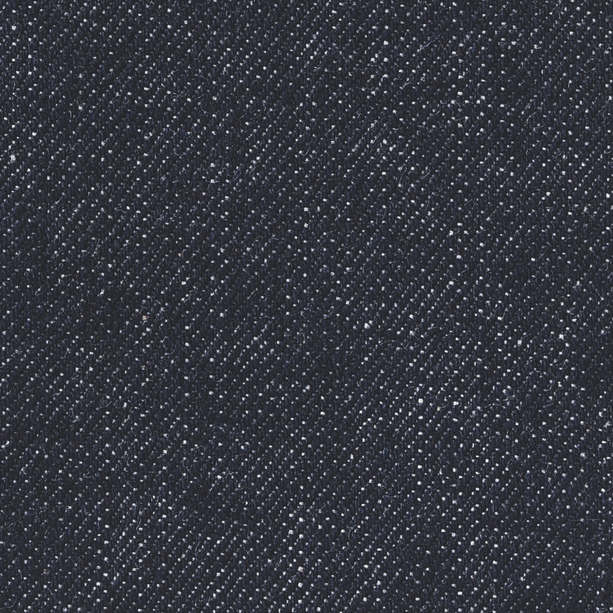 COTTON DENIM CUSHION COVER NAVY