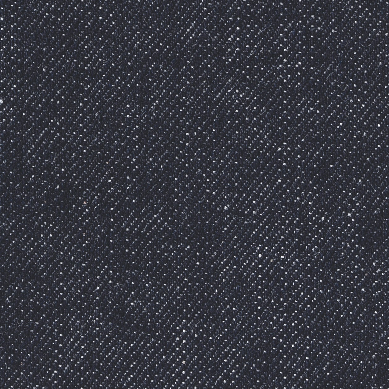COTTON DENIM CUSHION COVER NAVY