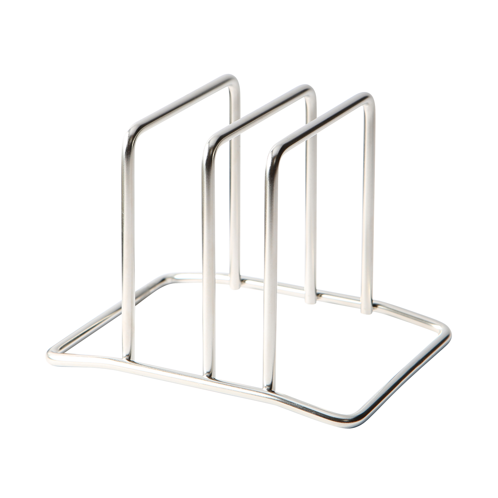 STAINLESS STEEL CUTTING BOARD STAND DOUBLE